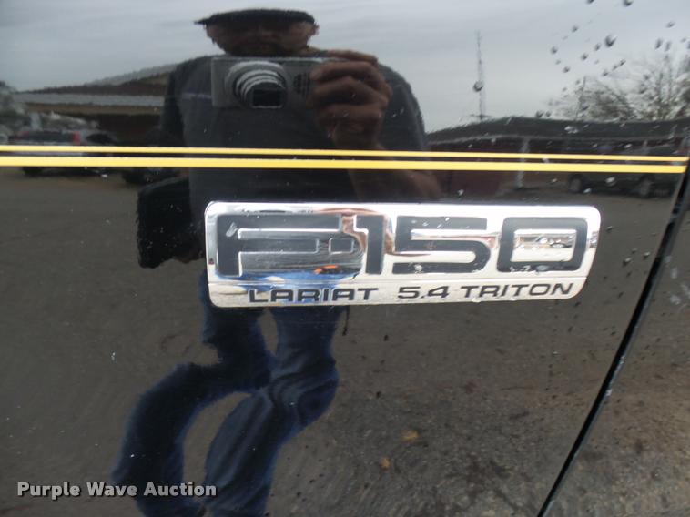 image for item CC9003 2008 Ford F150 Lariat SuperCrew pickup truck