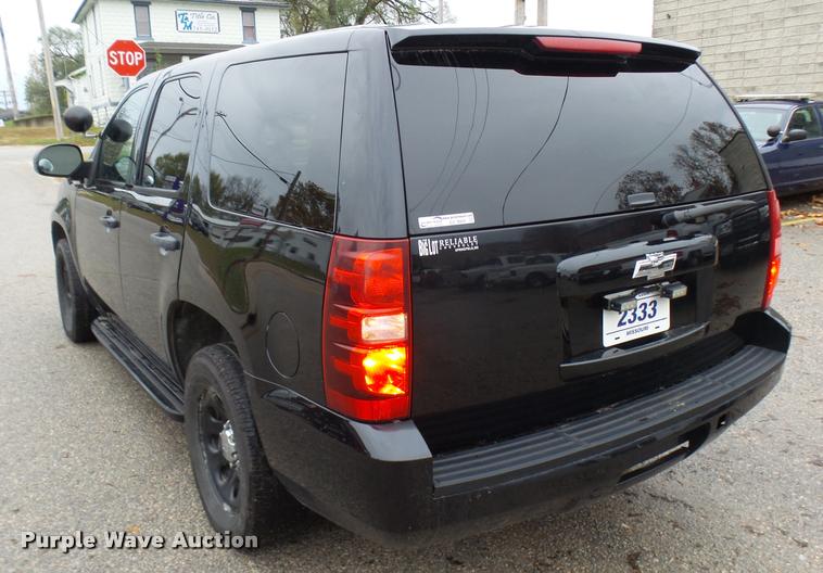 image for item CC9004 2011 Chevrolet Tahoe Police SUV