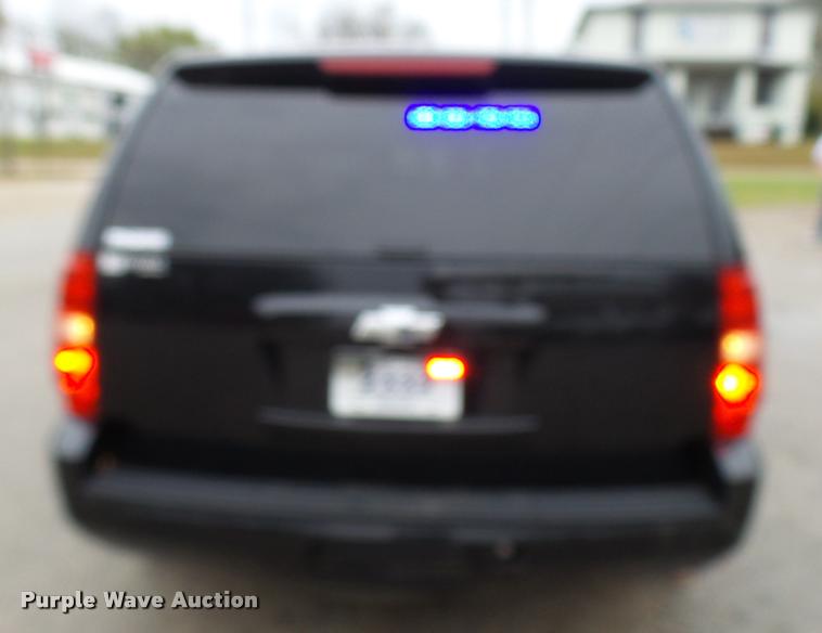 image for item CC9004 2011 Chevrolet Tahoe Police SUV