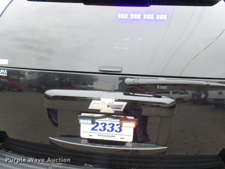 image for item CC9004 2011 Chevrolet Tahoe Police SUV