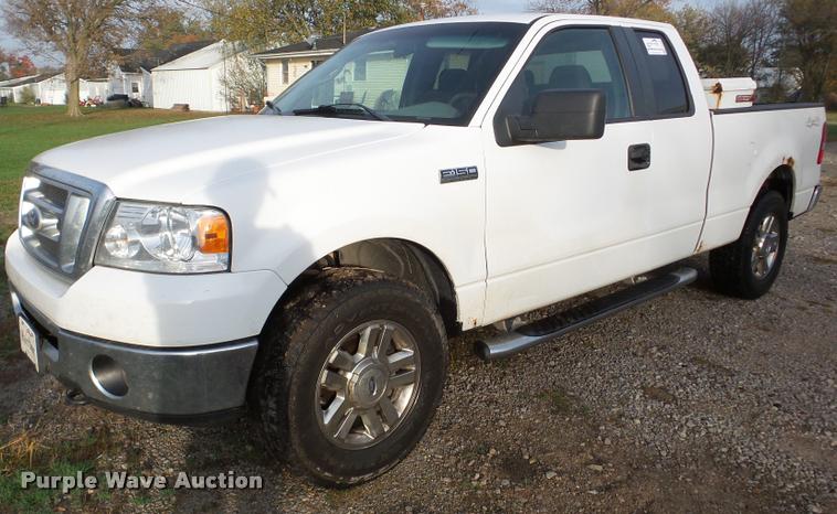 image for item DA2969 2008 Ford F150 SuperCab pickup truck