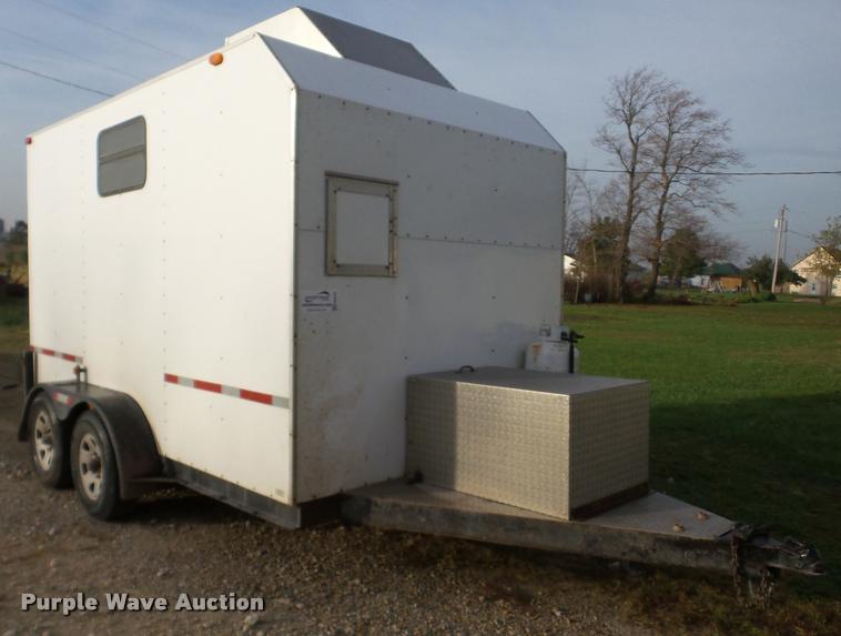 image for item DA2970 1997 shop built enclosed cargo trailer