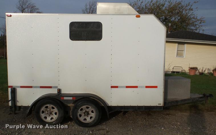 image for item DA2970 1997 shop built enclosed cargo trailer
