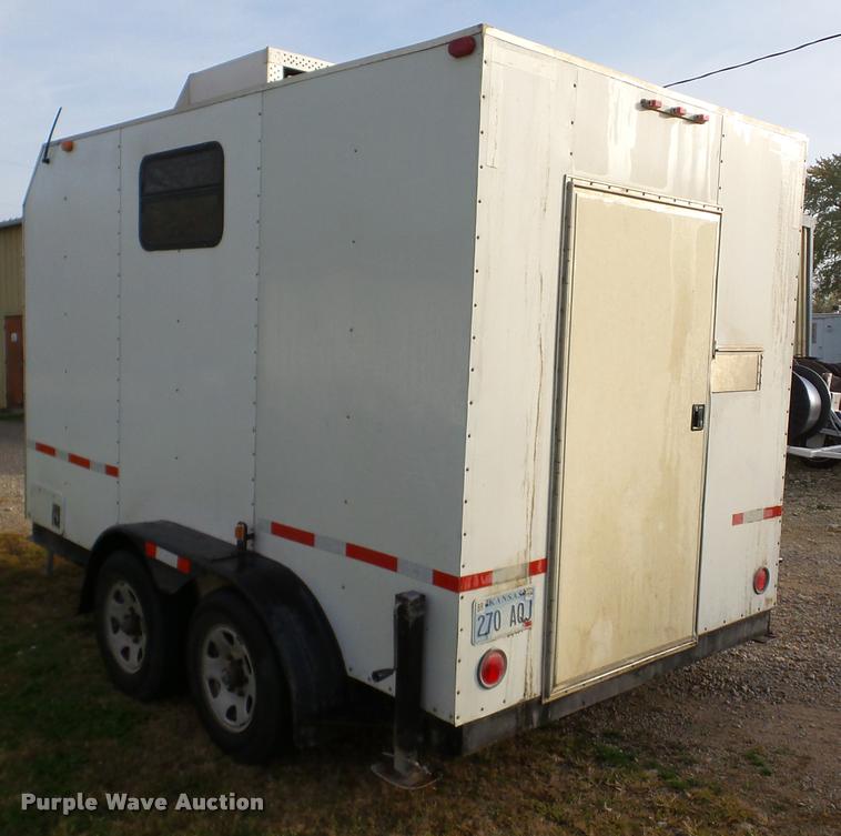 image for item DA2970 1997 shop built enclosed cargo trailer