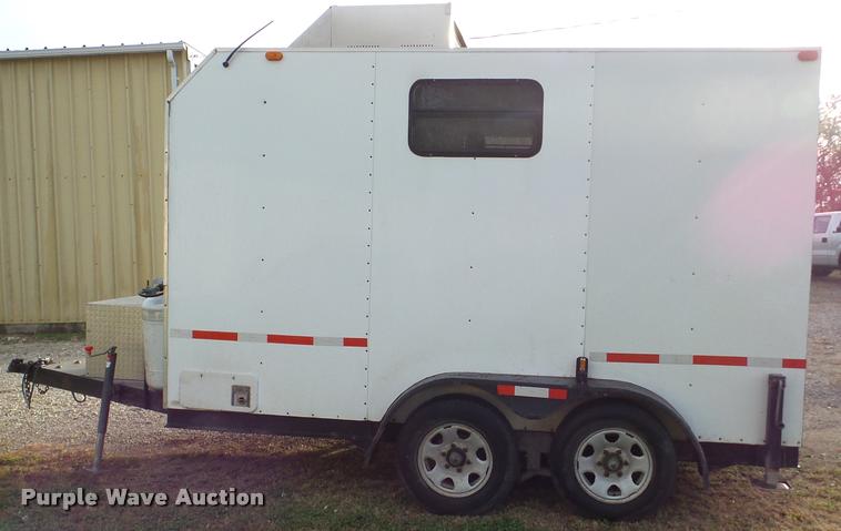 image for item DA2970 1997 shop built enclosed cargo trailer