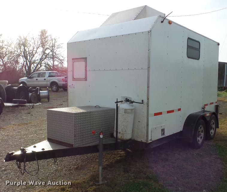 image for item DA2970 1997 shop built enclosed cargo trailer