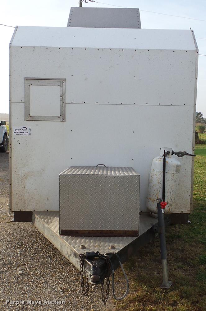 image for item DA2970 1997 shop built enclosed cargo trailer