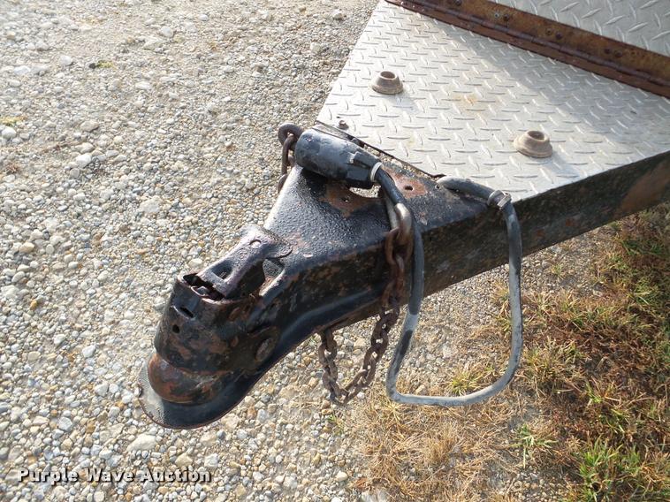 image for item DA2970 1997 shop built enclosed cargo trailer