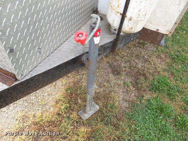 image for item DA2970 1997 shop built enclosed cargo trailer