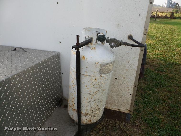 image for item DA2970 1997 shop built enclosed cargo trailer