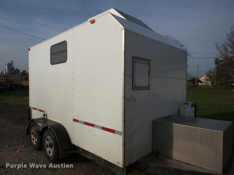 image for item DA2970 1997 shop built enclosed cargo trailer