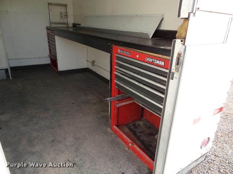 image for item DA2970 1997 shop built enclosed cargo trailer
