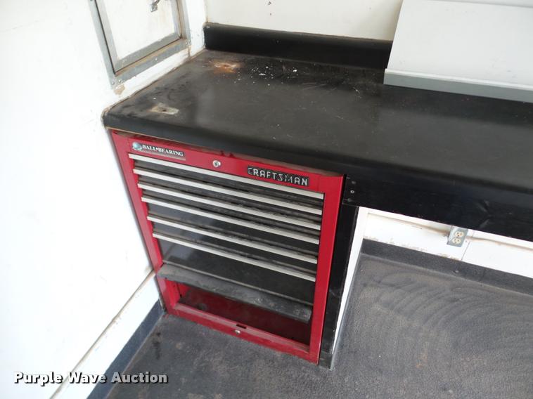 image for item DA2970 1997 shop built enclosed cargo trailer