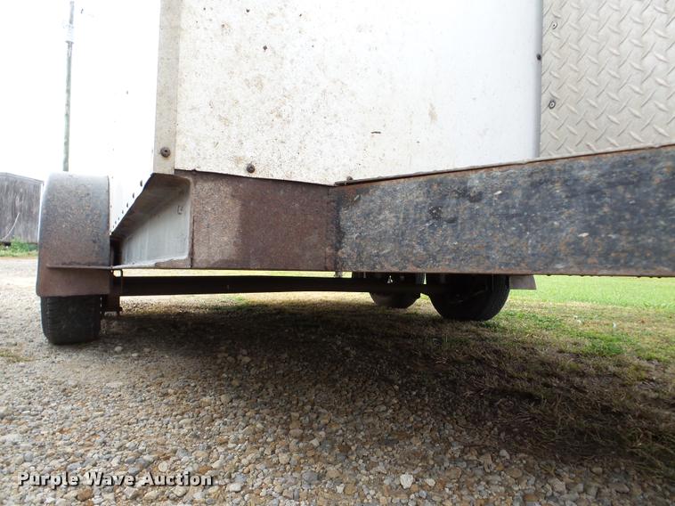 image for item DA2970 1997 shop built enclosed cargo trailer