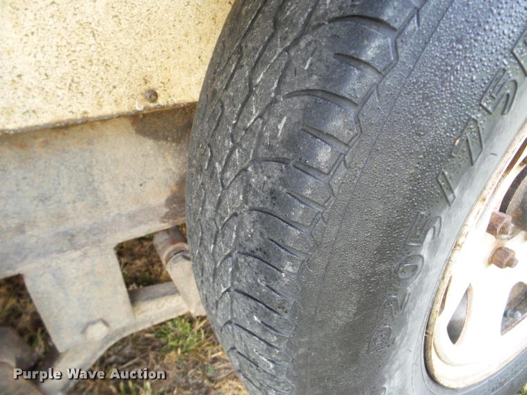 image for item DA2970 1997 shop built enclosed cargo trailer