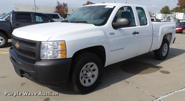 image for item DA3780 2009 Chevrolet Silverado 1500 Ext. Cab pickup truck
