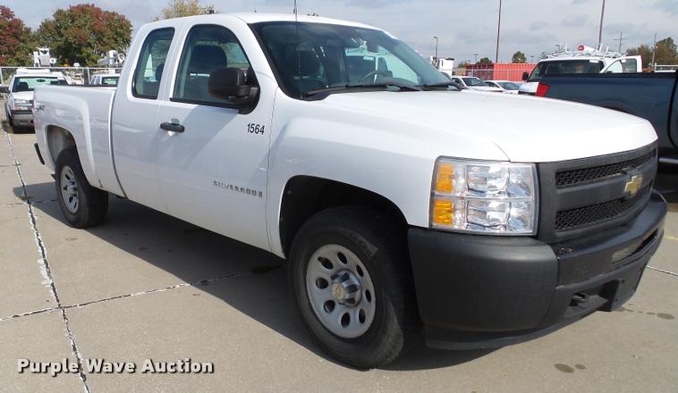 image for item DA3780 2009 Chevrolet Silverado 1500 Ext. Cab pickup truck