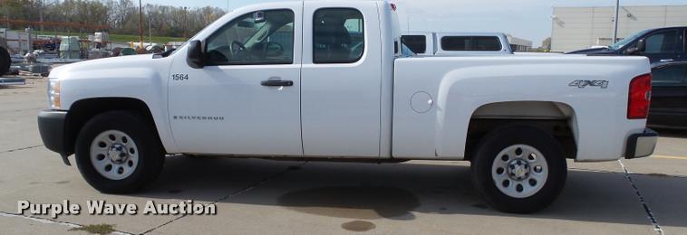 image for item DA3780 2009 Chevrolet Silverado 1500 Ext. Cab pickup truck