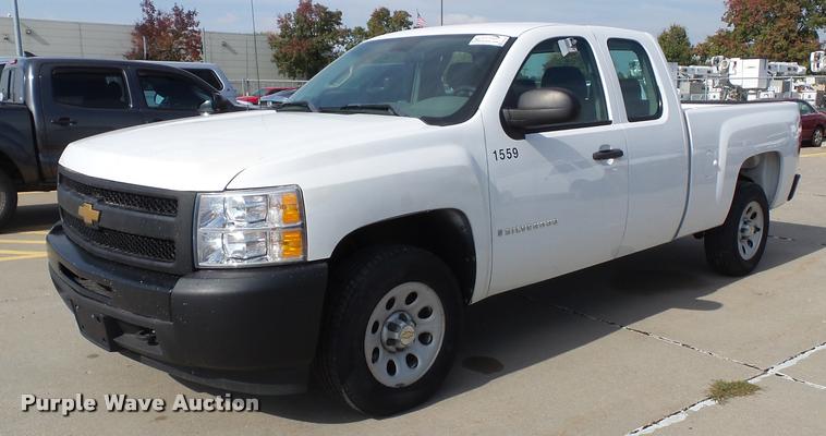 image for item DA3782 2009 Chevrolet Silverado 1500 Ext. Cab pickup truck