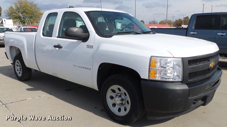 image for item DA3782 2009 Chevrolet Silverado 1500 Ext. Cab pickup truck