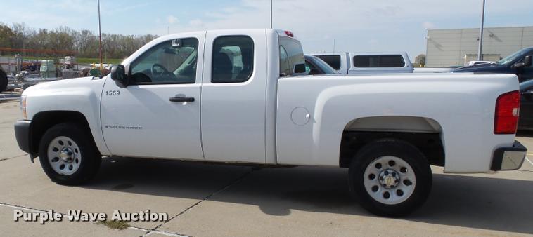 image for item DA3782 2009 Chevrolet Silverado 1500 Ext. Cab pickup truck