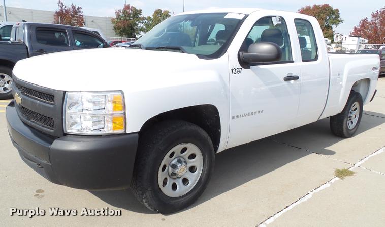 image for item DA3783 2008 Chevrolet Silverado 1500 Ext. Cab pickup truck