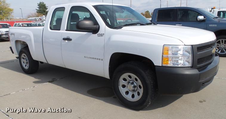 image for item DA3783 2008 Chevrolet Silverado 1500 Ext. Cab pickup truck