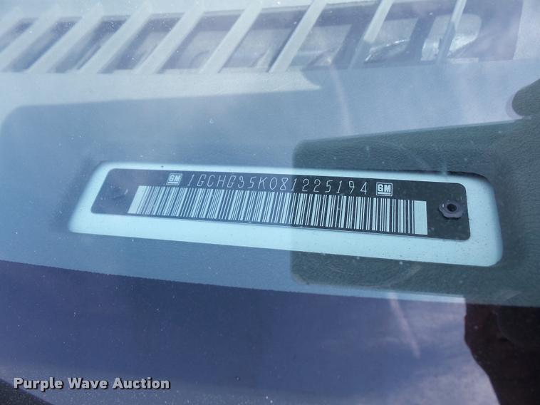 image for item DA3784 2008 Chevrolet Express 3500 Cargo van