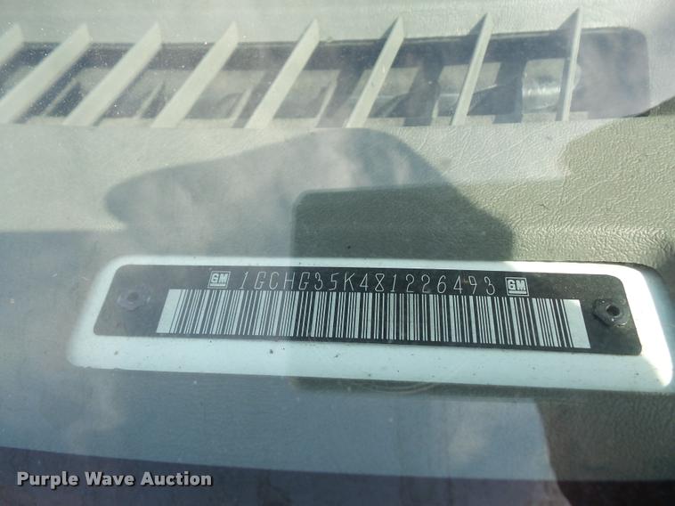 image for item DA3785 2008 Chevrolet Express 3500 Cargo van