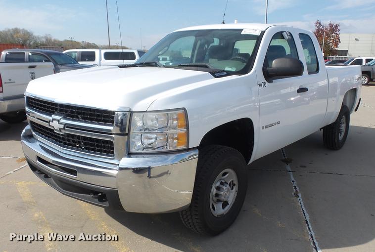 image for item DA3786 2008 Chevrolet Silverado 2500HD Ext. Cab pickup truck