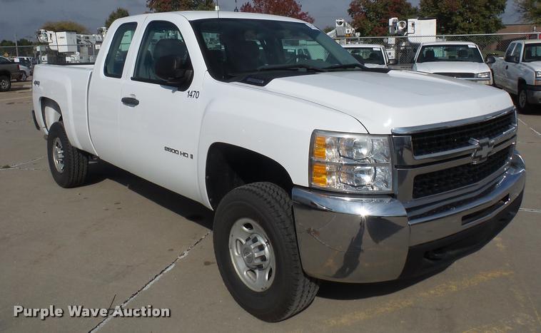 image for item DA3786 2008 Chevrolet Silverado 2500HD Ext. Cab pickup truck