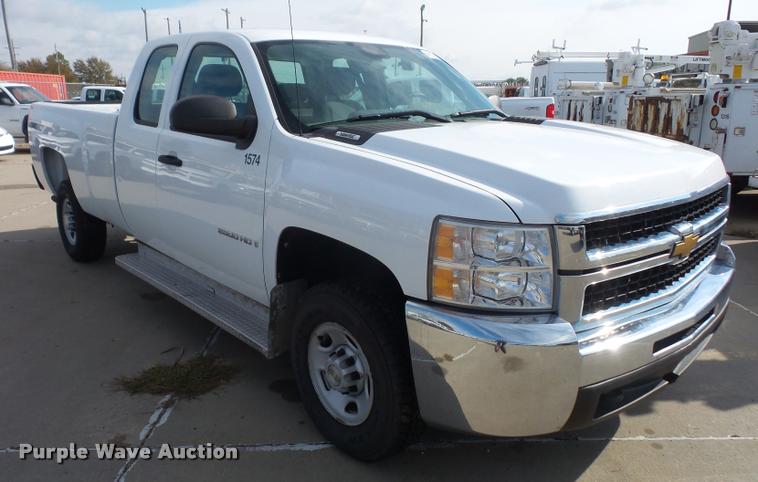 image for item DA3789 2009 Chevrolet Silverado 2500HD Ext. Cab pickup truck