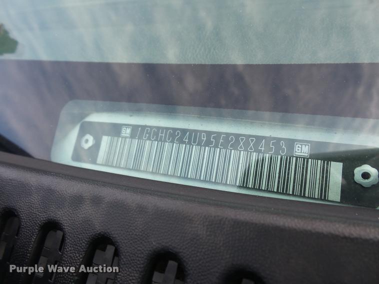 image for item DA3790 2005 Chevrolet Silverado 2500HD pickup truck