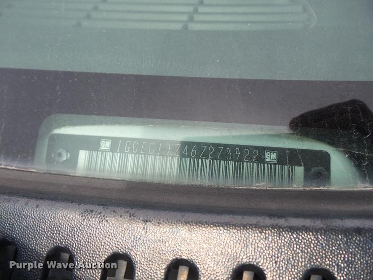 image for item DA3795 2006 Chevrolet Silverado 1500 Ext. Cab pickup truck