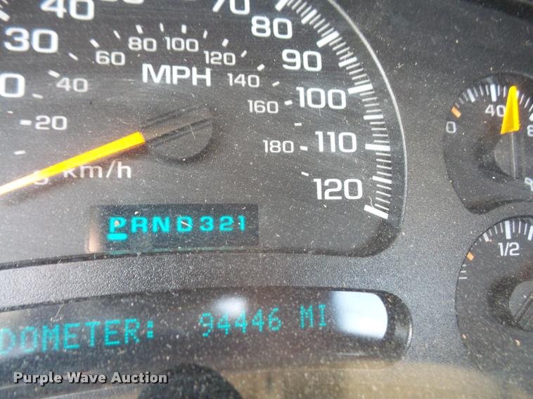 image for item DA3796 2005 Chevrolet Silverado 1500 pickup truck