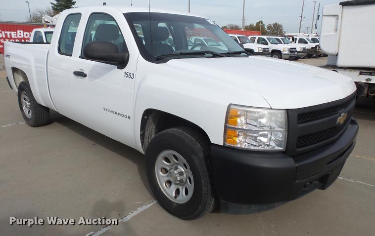 image for item DA3816 2009 Chevrolet Silverado 1500 Ext. Cab pickup truck