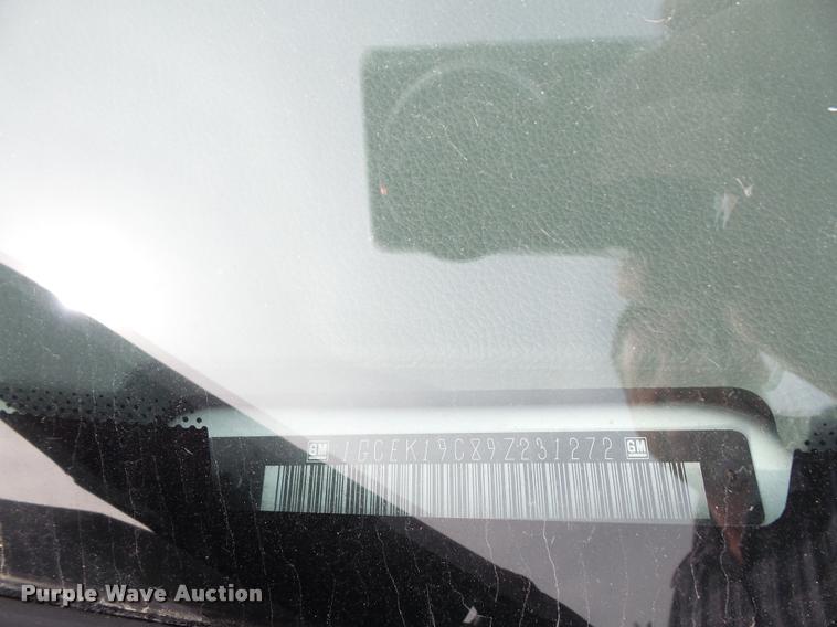 image for item DA3816 2009 Chevrolet Silverado 1500 Ext. Cab pickup truck