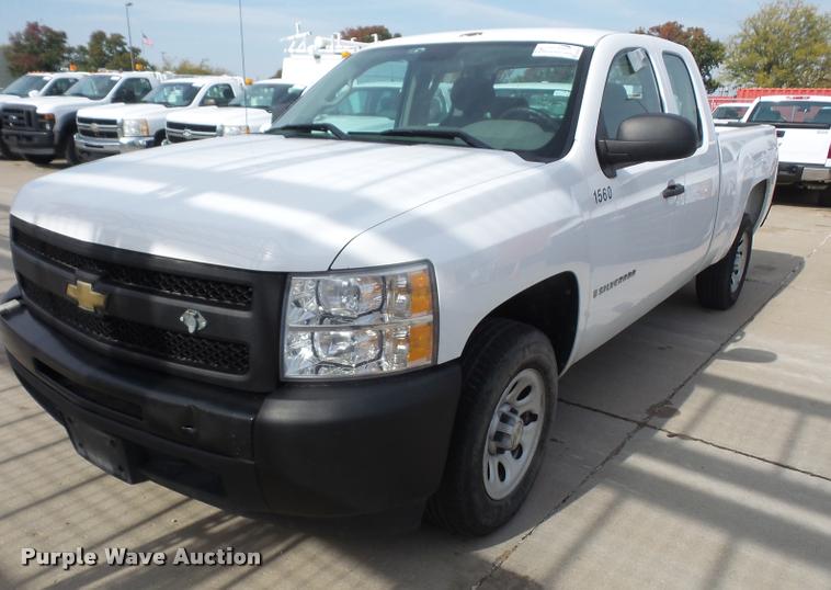 image for item DA3817 2009 Chevrolet Silverado 1500 Ext. Cab pickup truck