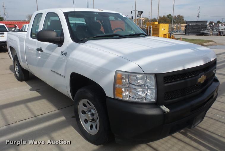image for item DA3817 2009 Chevrolet Silverado 1500 Ext. Cab pickup truck