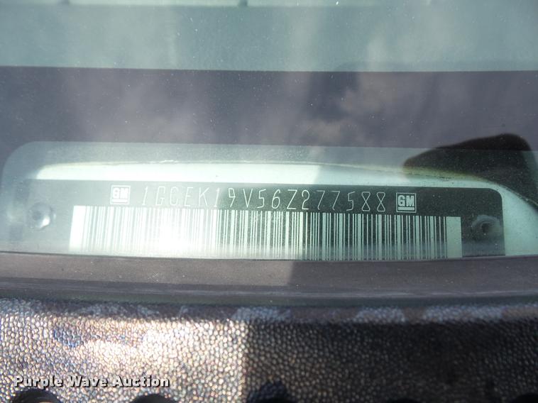 image for item DA3818 2006 Chevrolet Silverado 1500 Ext. Cab pickup truck