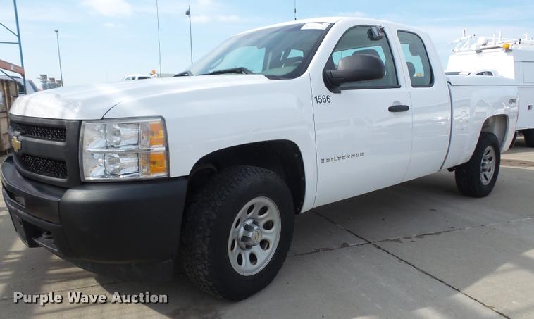 image for item DA3819 2009 Chevrolet Silverado 1500 Ext. Cab pickup truck