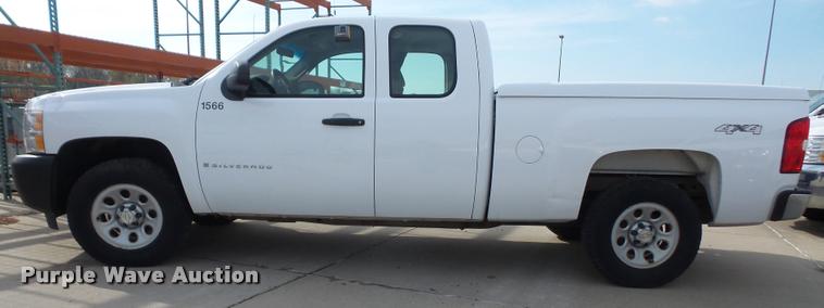 image for item DA3819 2009 Chevrolet Silverado 1500 Ext. Cab pickup truck