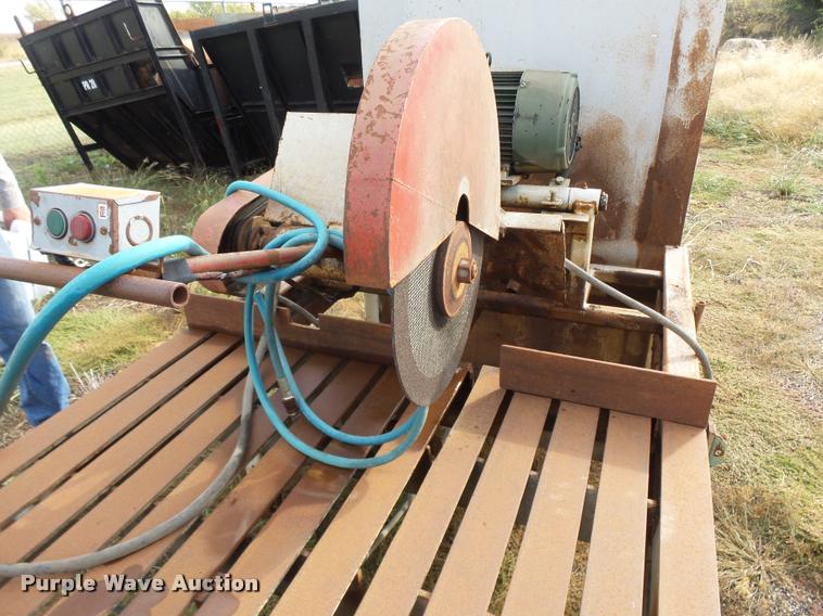 image for item DA4256 Shop built metal chop saw