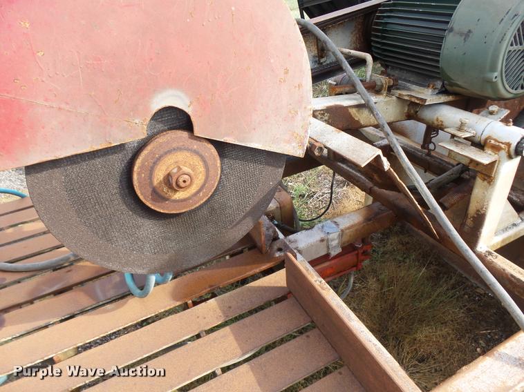 image for item DA4256 Shop built metal chop saw