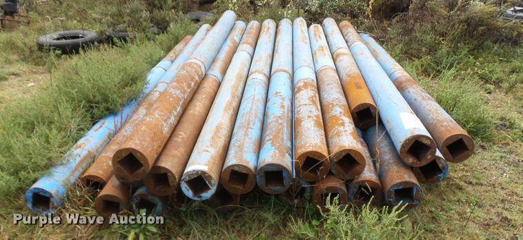 image for item DA4258 (23) pieces of steel round tubing