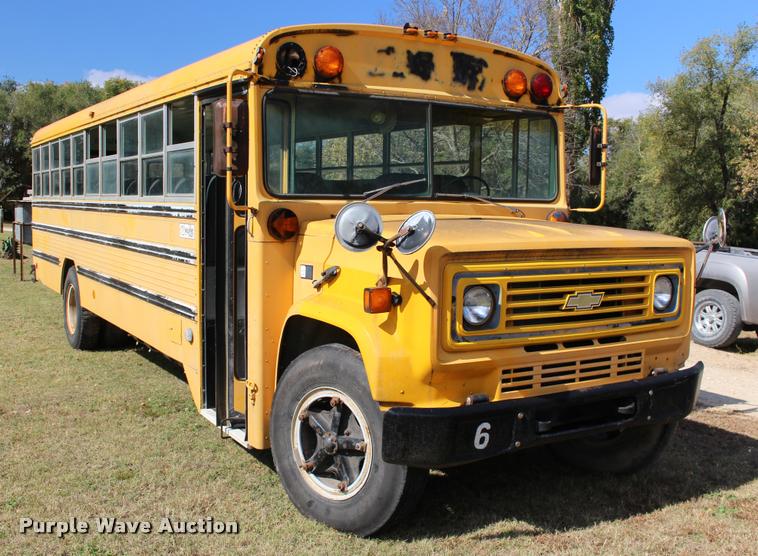 image for item DA4277 1986 Chevrolet C60 bus