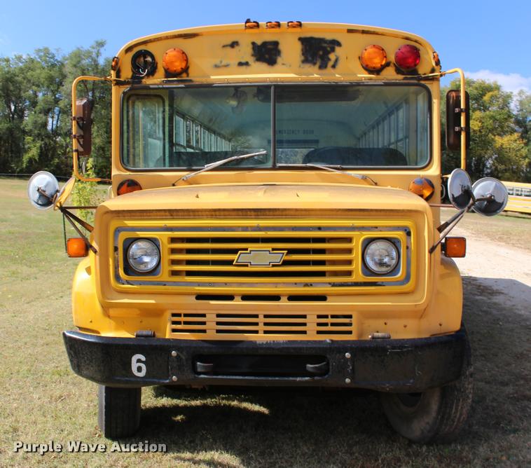 image for item DA4277 1986 Chevrolet C60 bus