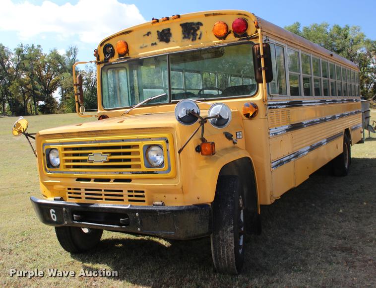 image for item DA4277 1986 Chevrolet C60 bus