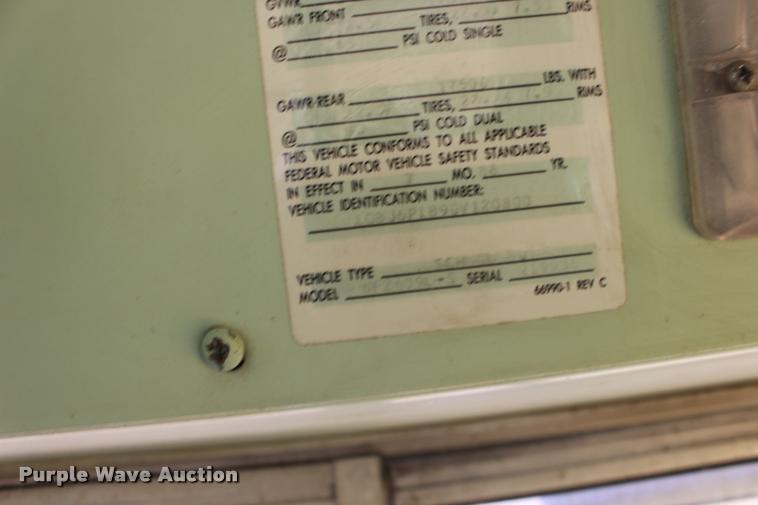 image for item DA4277 1986 Chevrolet C60 bus