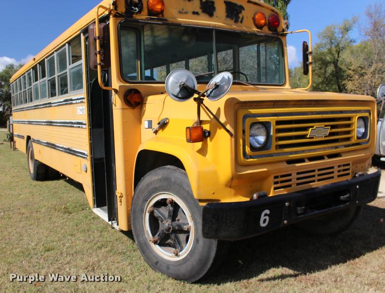 image for item DA4277 1986 Chevrolet C60 bus